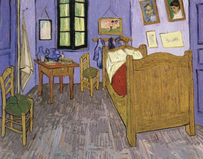 Vincent Van Gogh the bedroom at arles oil painting picture